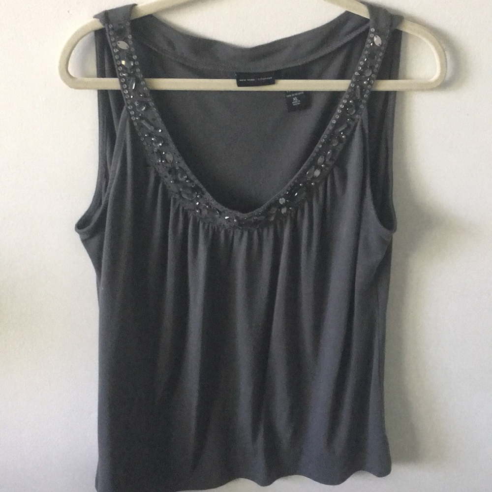 New York & Company sleeveless blouse